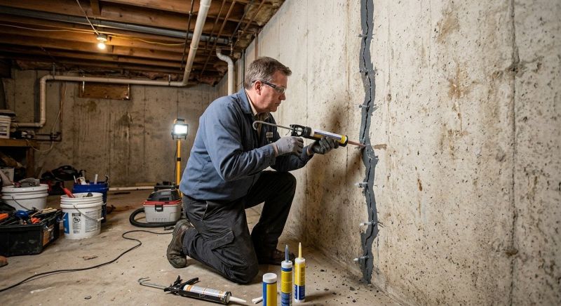 Basement Crack Repair in Okeechobee, FL