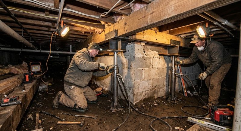 Basement Foundation Repair in Okeechobee County, FL