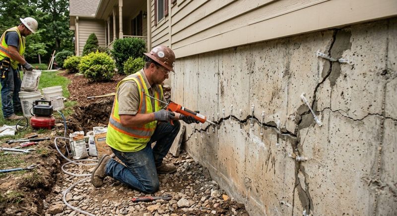 Cracked Foundation Repair in Okeechobee, FL