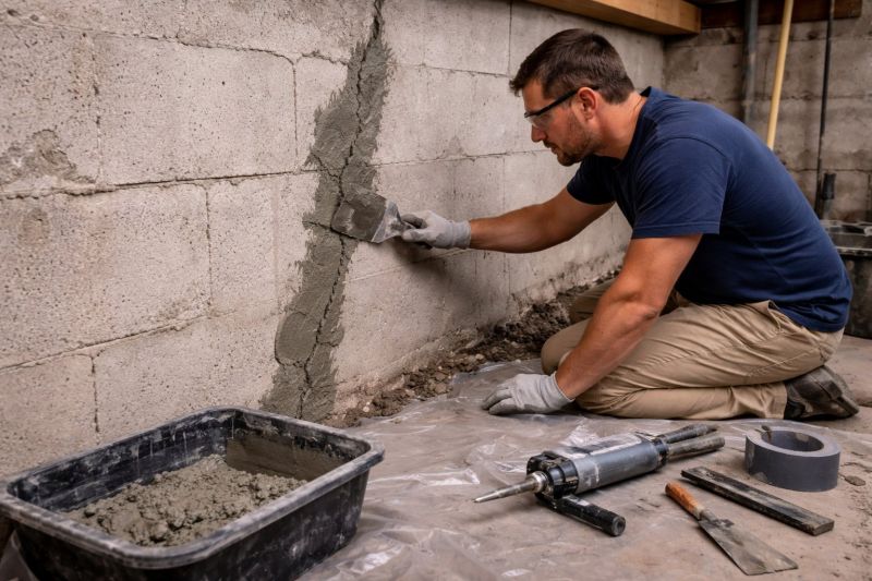 Foundation Crack Repair in Okeechobee County, FL