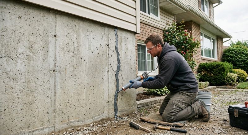 Foundation Crack Sealing in Okeechobee, FL