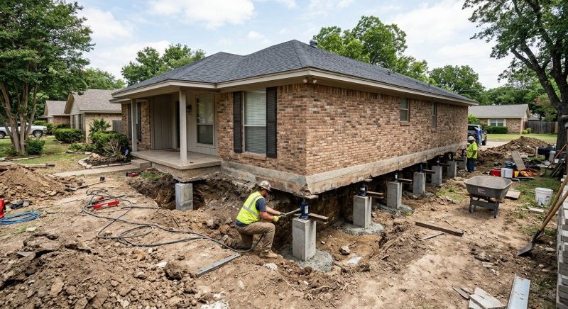Foundation Pier Leveling in Okeechobee, FL