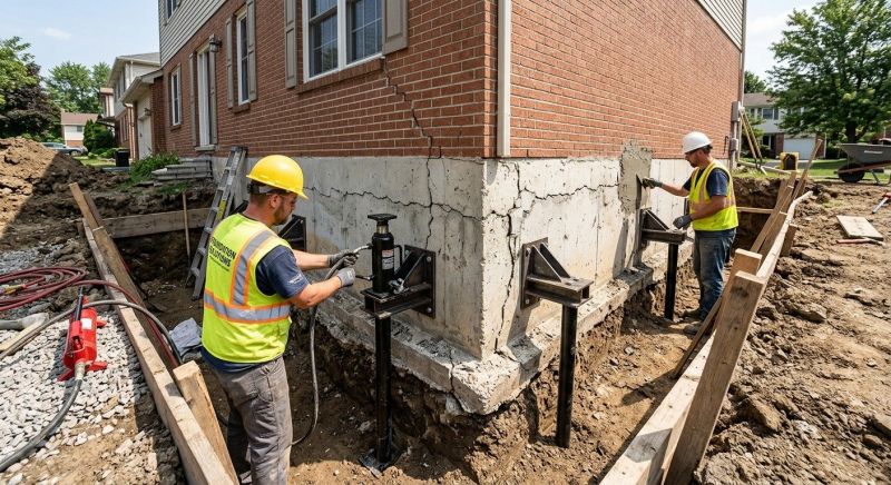 Foundation Pier Repair in Okeechobee, FL