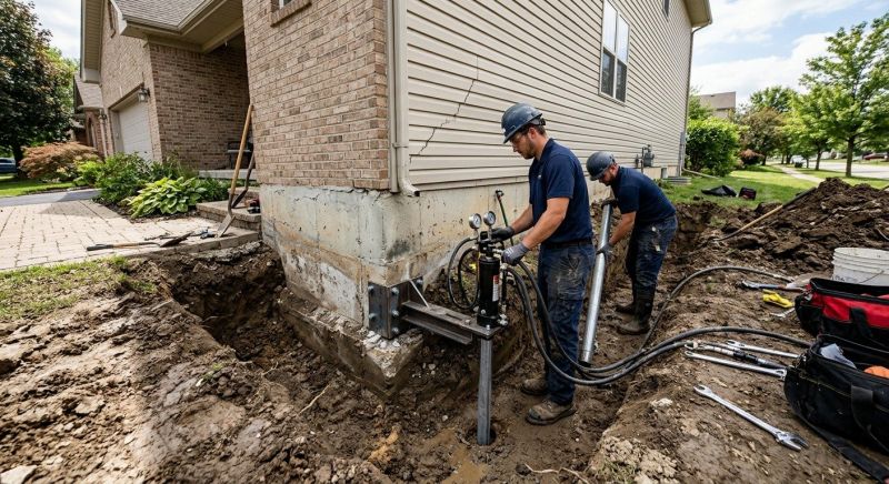 Foundation Settlement Repair in Okeechobee, FL