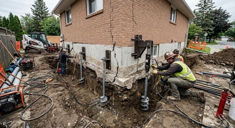 Sinking Foundation Repair in Okeechobee County, FL