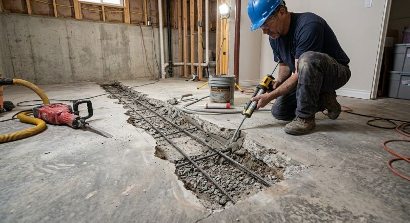 Slab Foundation Repair in Okeechobee, FL