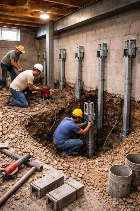 Structural Underpinning in Okeechobee, FL
