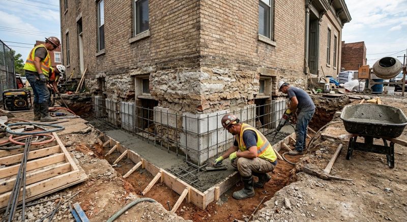 Structural Underpinning in Okeechobee, FL