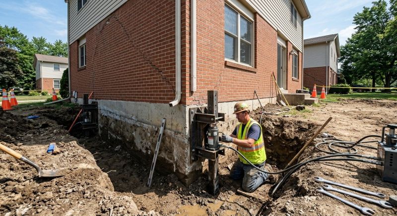 Sinking Foundation Repair in Indiantown, FL